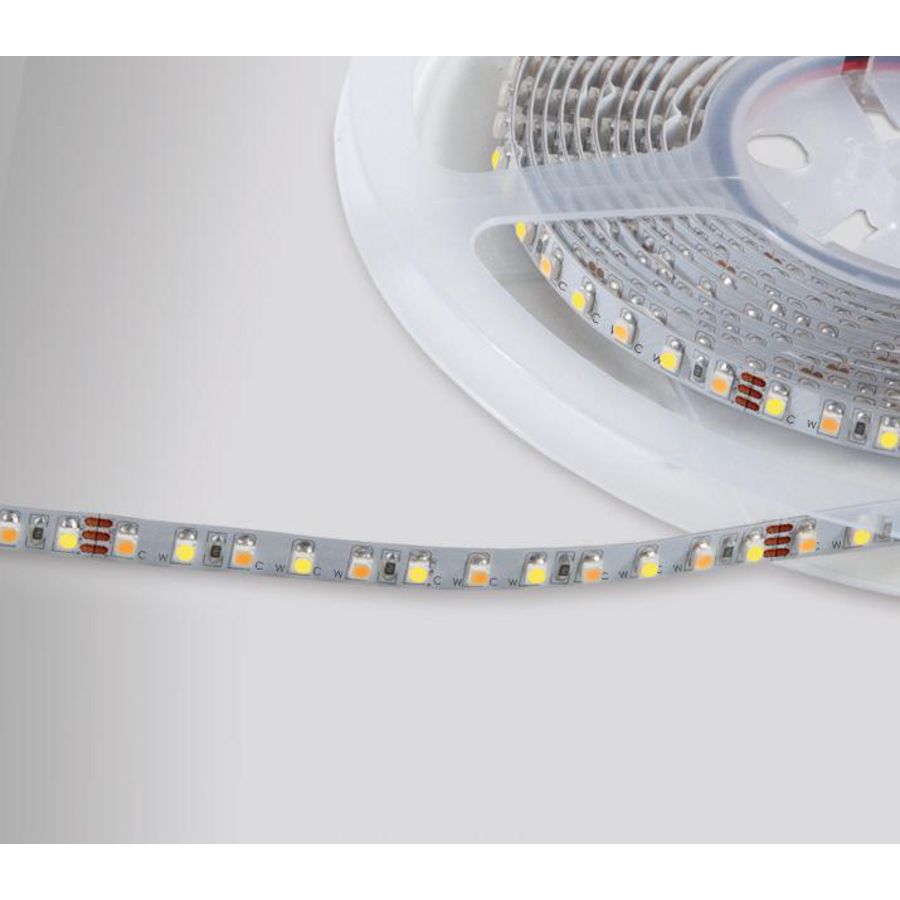 LED strip Br IP20 24Vdc 120 LED"sm CW ()+ WW 46180112