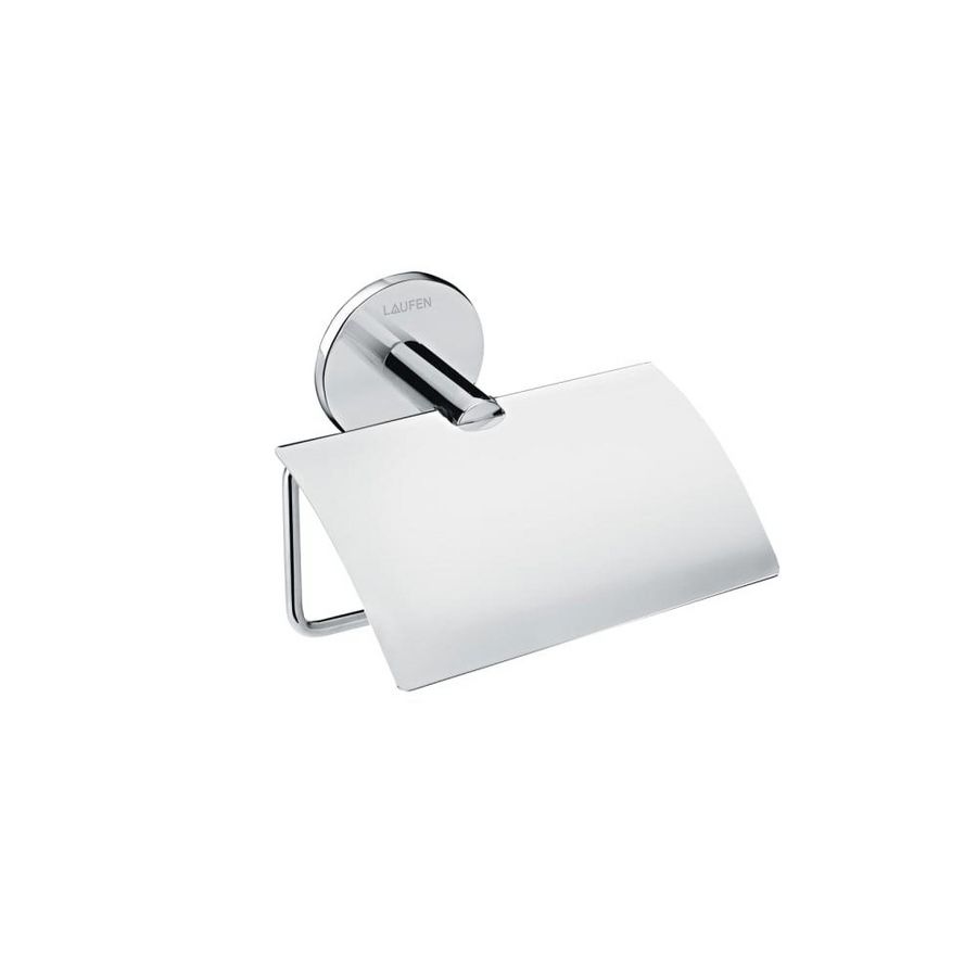CANA TOILET PAPER HOLDER WITH COVER CHROME