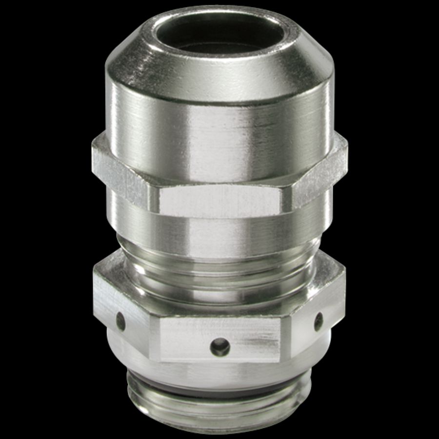 Anti-condens EMC-wartel RVS, M32x1,5 doorlaat 13-21mm scherm 20mm (ESSVG32EMV-Z)