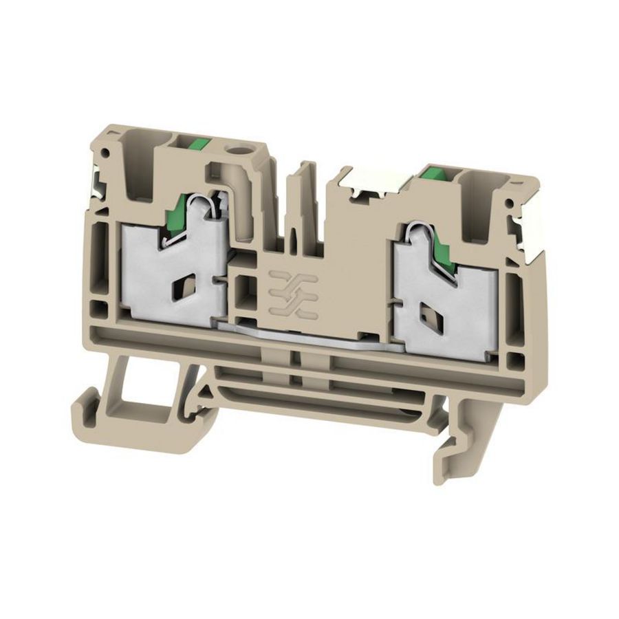 Doorvoer bl. SNAP IN d. beige 4mm2 32 A 1000 V VVE=50