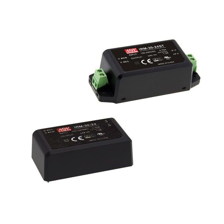 AC-DC ingekapseld Mini PSU PCB mount style 30W 24V