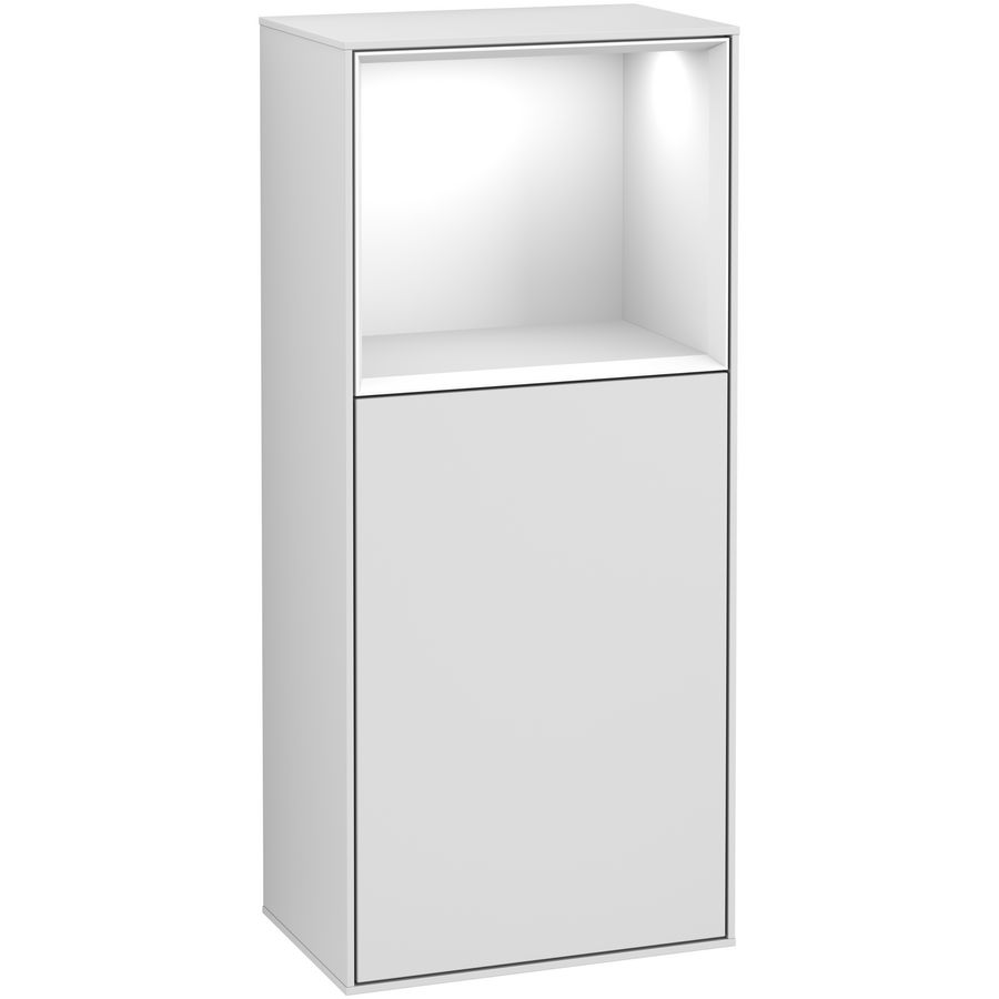 Zijkast Finion 418x936x270mm White Matt Lacquer G500GFMT