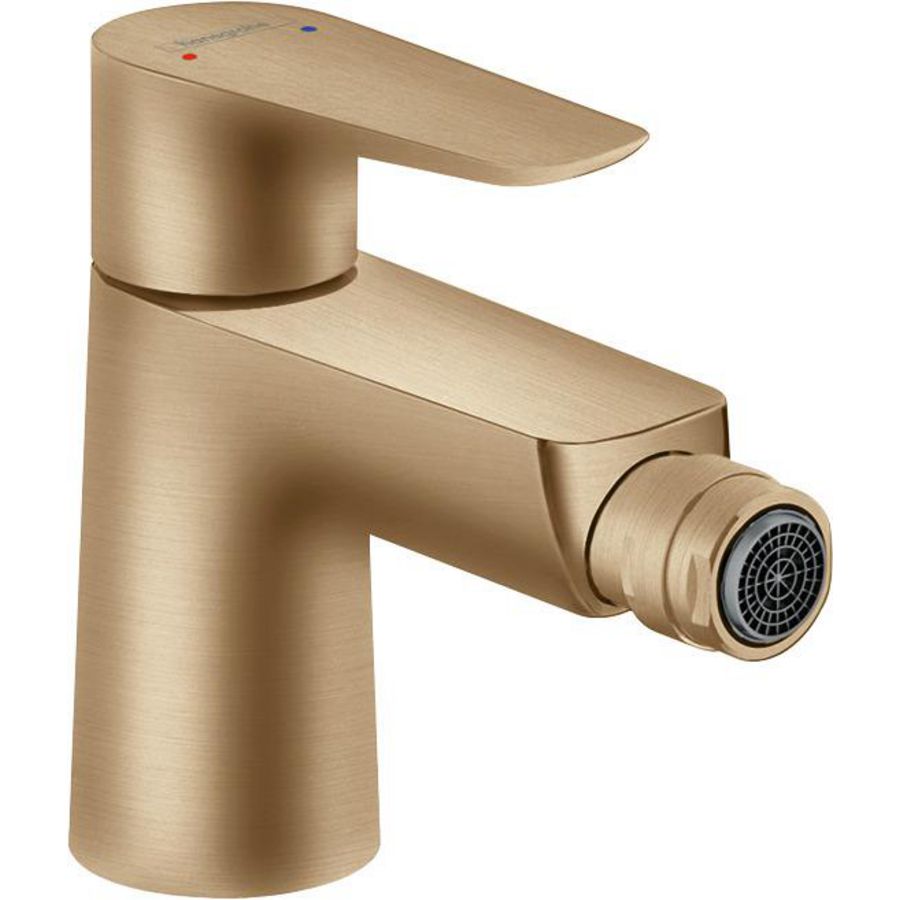 Bidetmengkraan Talis incl. trekwaste 71720140 brushed bronze