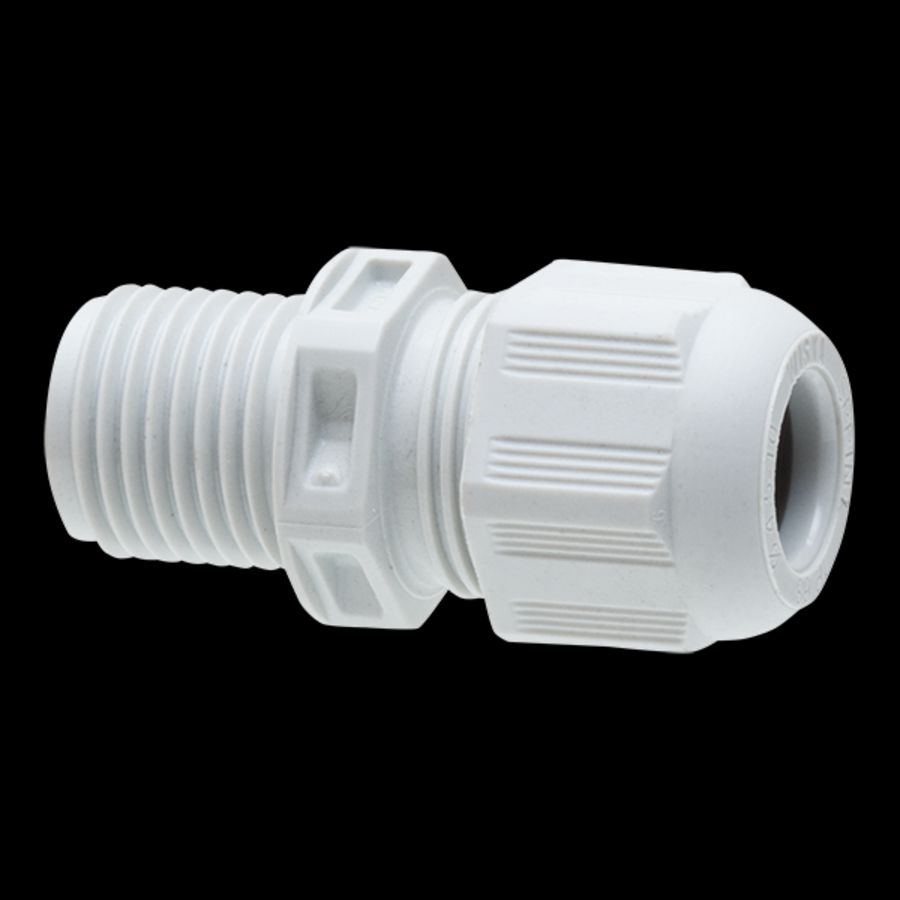 Kabelwartel kunststof, IP68, M16x1,5 doorlaat 4,5-10mm grijs (ESKV-L16LG) VVE=50