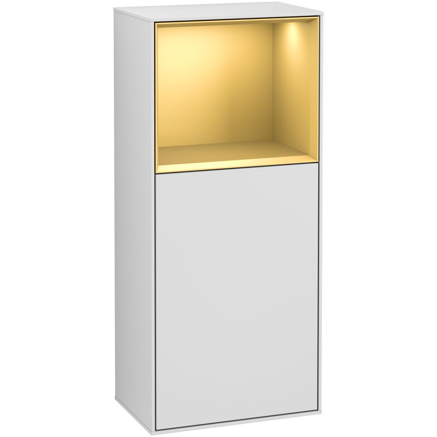 Zijkast Finion 418x936x270mm White Matt Lacquer G500HFMT