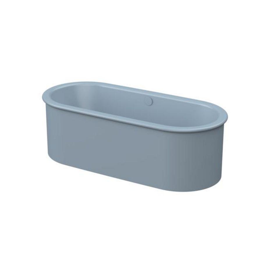 Bad BetteSuno Oval Blue Satin