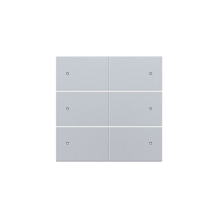 Afwerkingsset 6-voudige pot.vrij knop 24V Led sterling