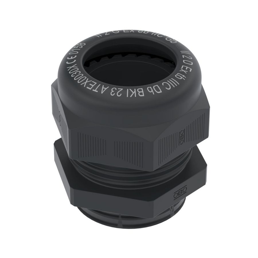 Wartel EX trekontlasing IP68 M50 polyamide zwart VVE=5