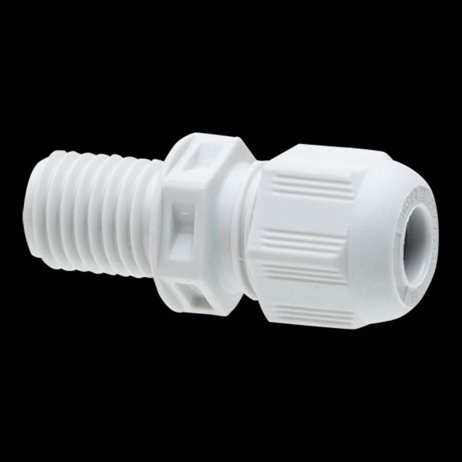 Kabelwartel kunststof, IP68, M12x1,5 doorlaat 4-7mm grijs (ESKV-L12LG) VVE=50