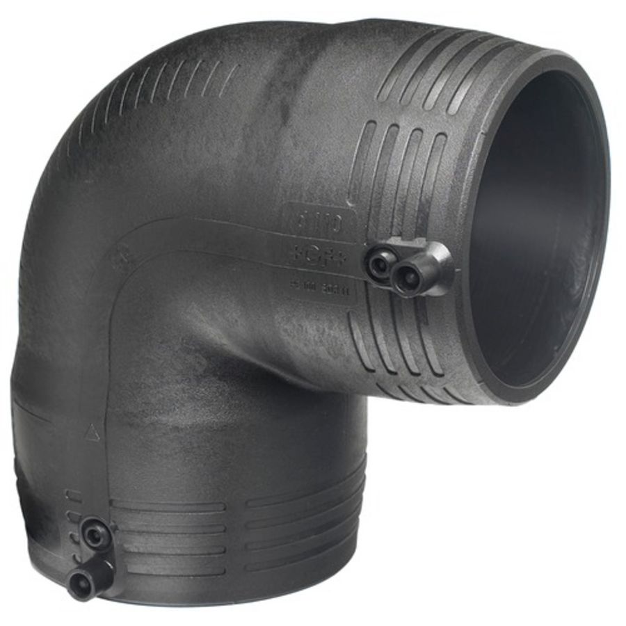 PE100 LU elektrolasknie 90° 75mm SDR11