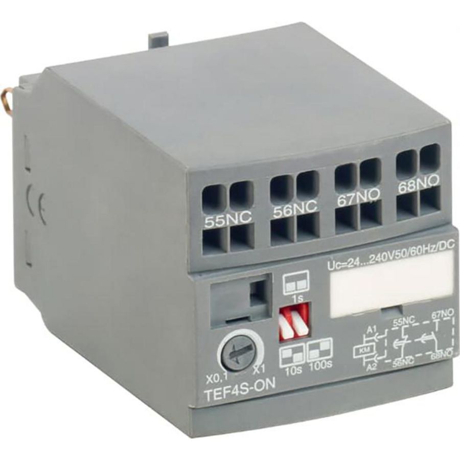 Frontale elektronische timer opkomend vertraagd