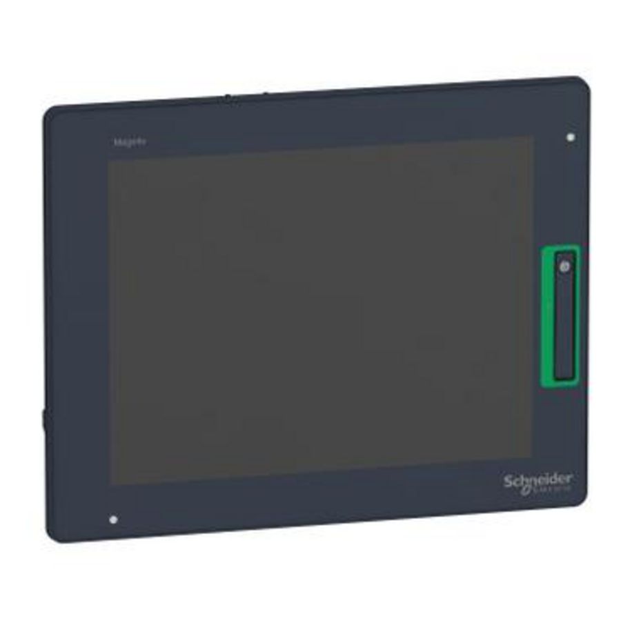 Smart Display Touchscreen 10,4" 800x600p SVGA Magelis GTU