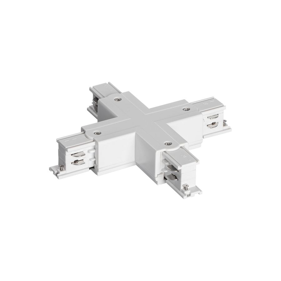3-Fase rail X-koppelstuk wit 41093123