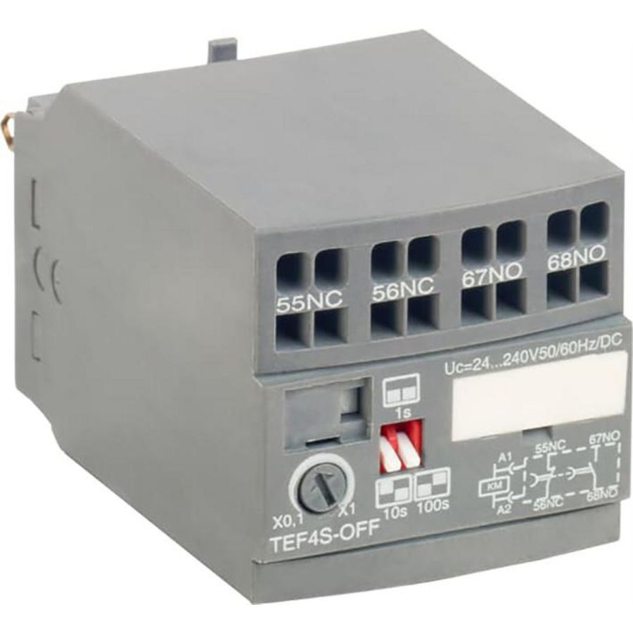 Frontale elektronische timer afvallend vertraagd