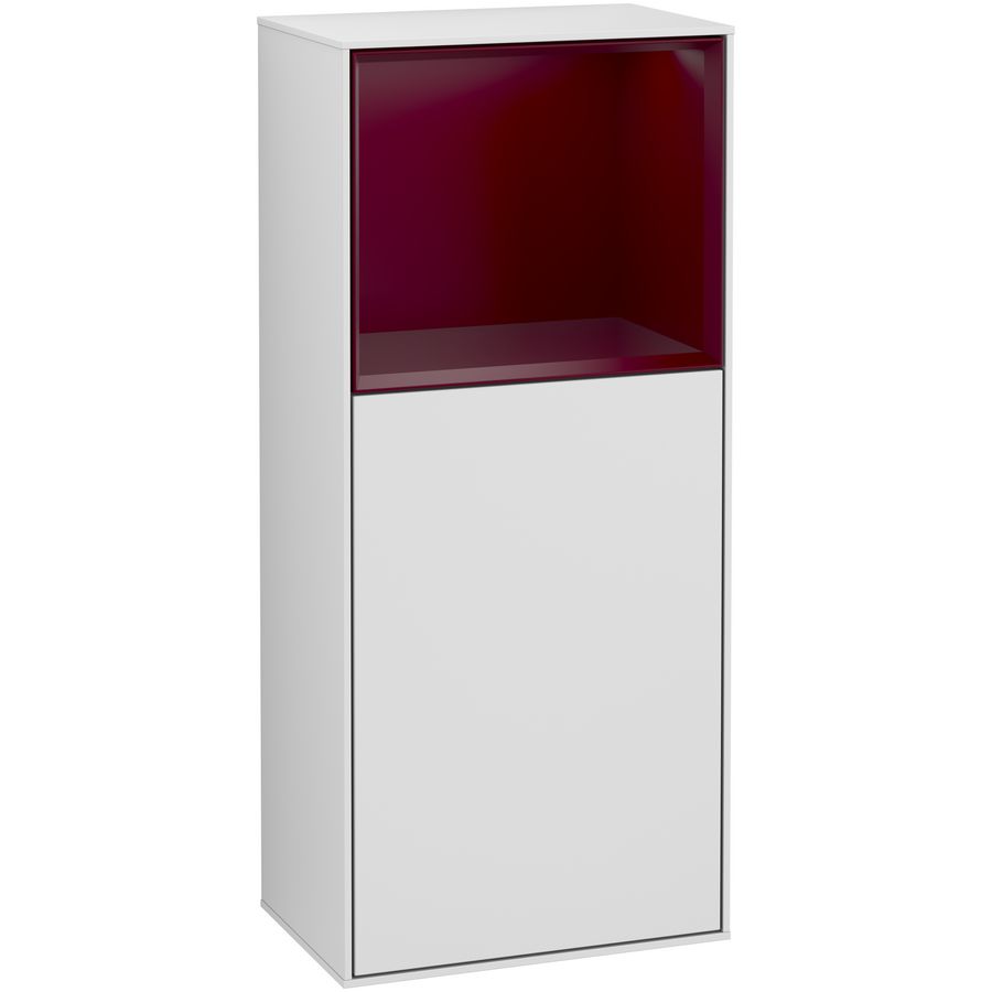 Zijkast Finion 418x936x270mm White Matt Lacquer G510HBMT