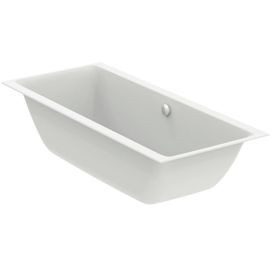 connect air duobad 180x80cm slim rim silk white R0296V1