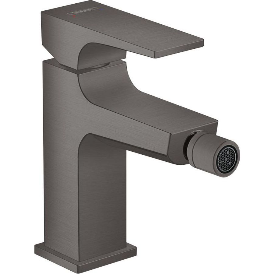 Bidetmengkraan 1-hendel Metropol 32520340 brushed black chrome