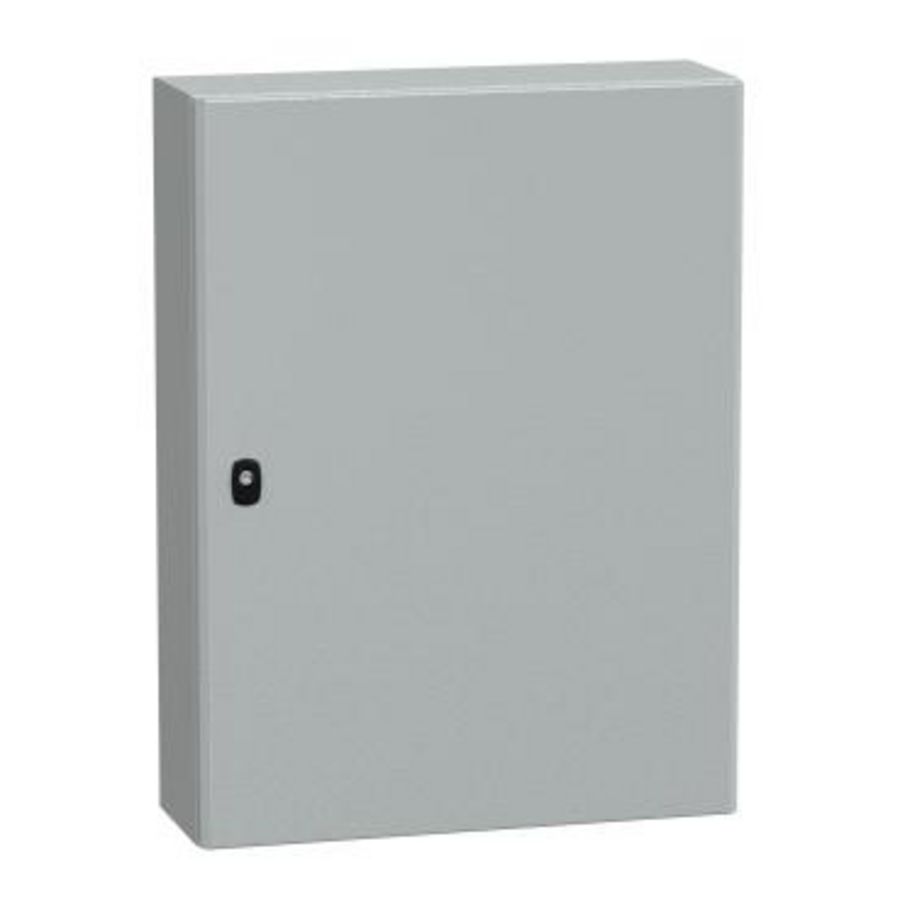 Kast Volle deur 800x600x200mm IP66 IK10 Spacial S3D