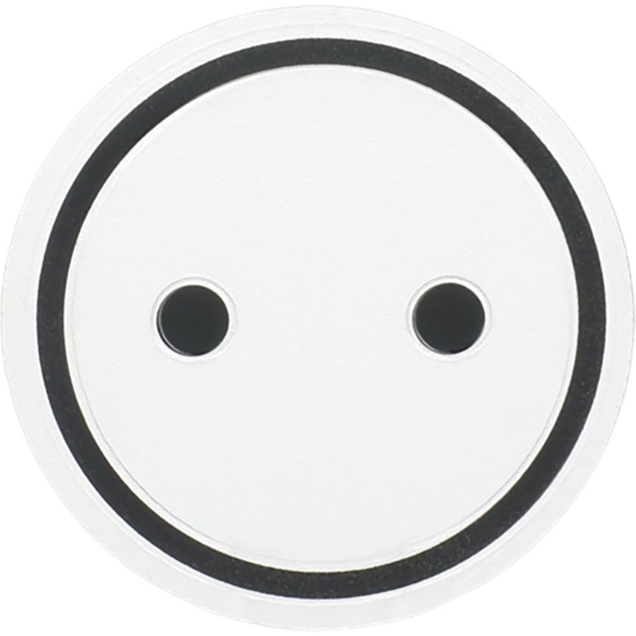 Voelbaar transparant symbool wandcontactdoos kd SI (2144 ST)
