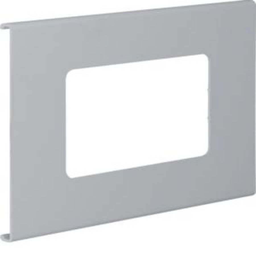 Afdekplaat voor goot 2-voudig FB 150mm breed grijs