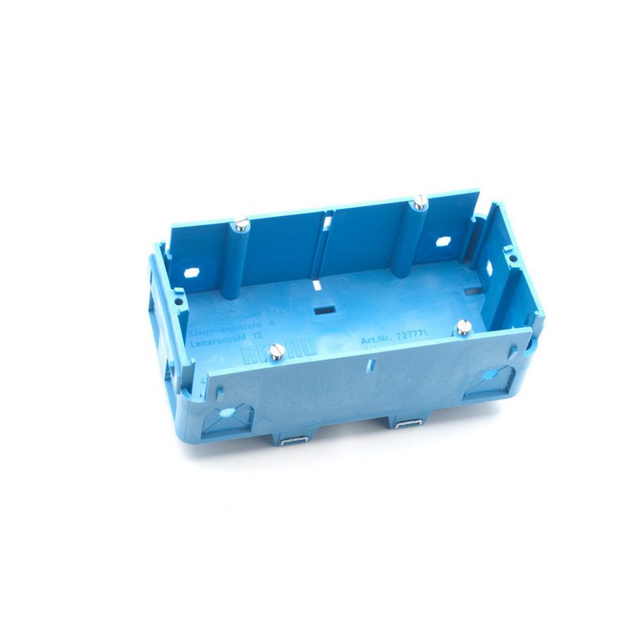 Apparatuurinbouwdoos SIGNO 2-v blauw 60x70x142 VVE=5