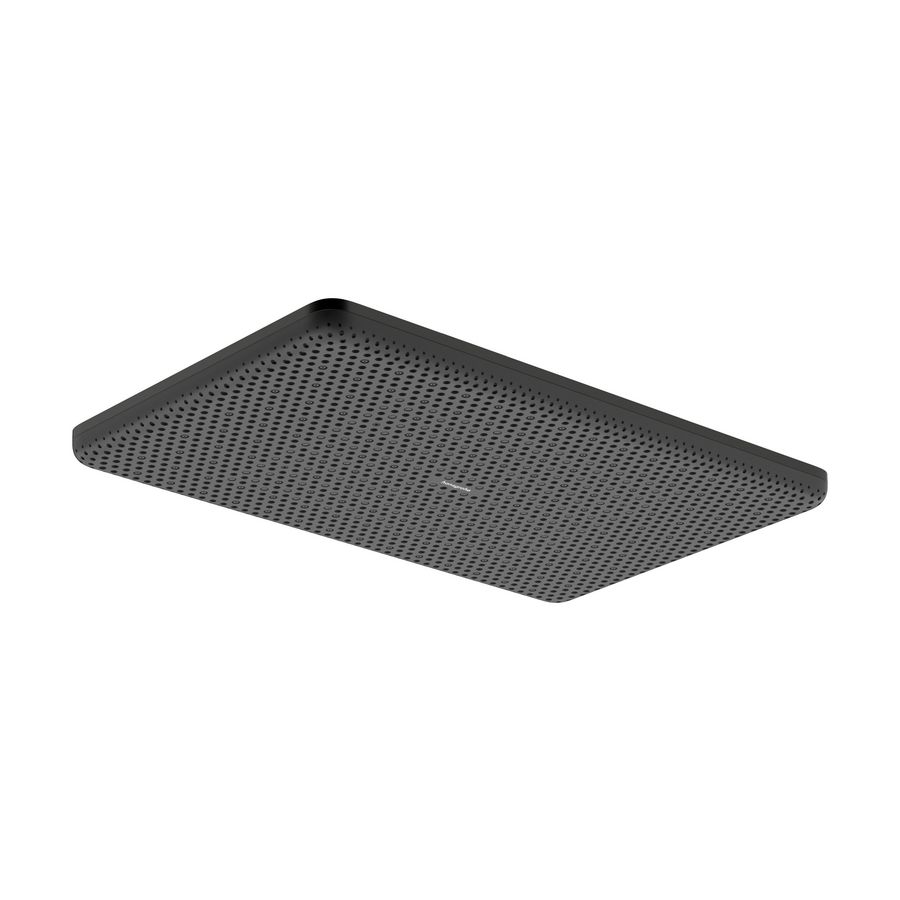 Hoofddouche Raindance Alive Q 210/340 1 straalsoort Brushed Black Chrome