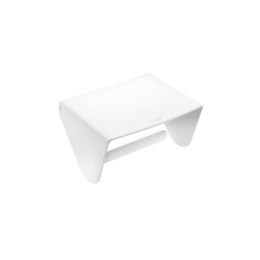 NIXIE TOILET PAPER HOLDER WITH COVER WHITE M