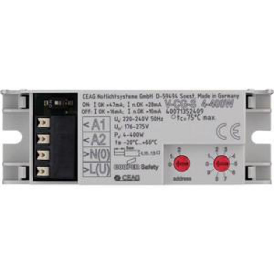 V-CG-S 4-400W adresmodule armaturen 4-400W centrale systemen
