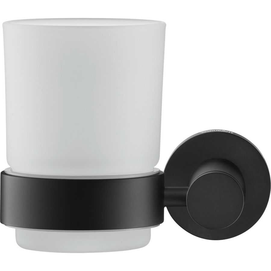 Glashouder zwart mat D-code 0099194600