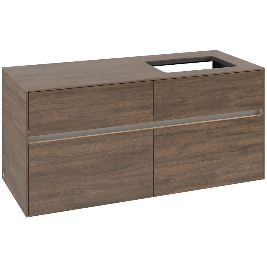 Wastafelonderkast Collaro 1200x548x500mm Ariz.Oak C114B0VH