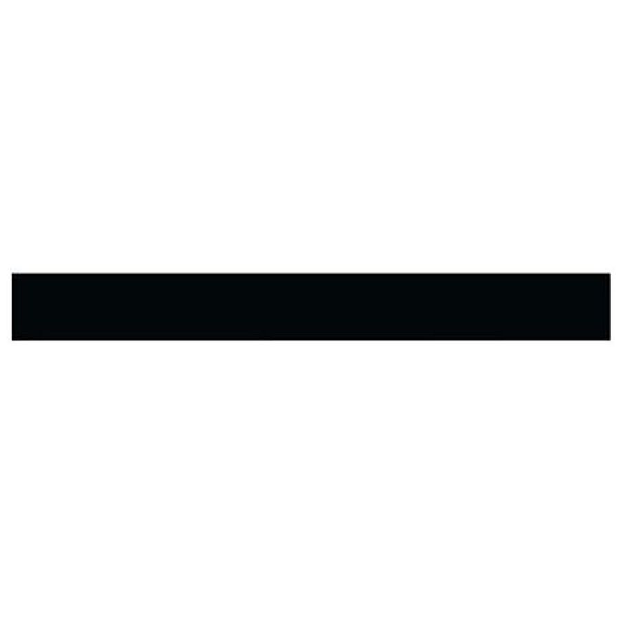 KNX priOn afsluitlijst boven c-glas zw (6348-825-101)