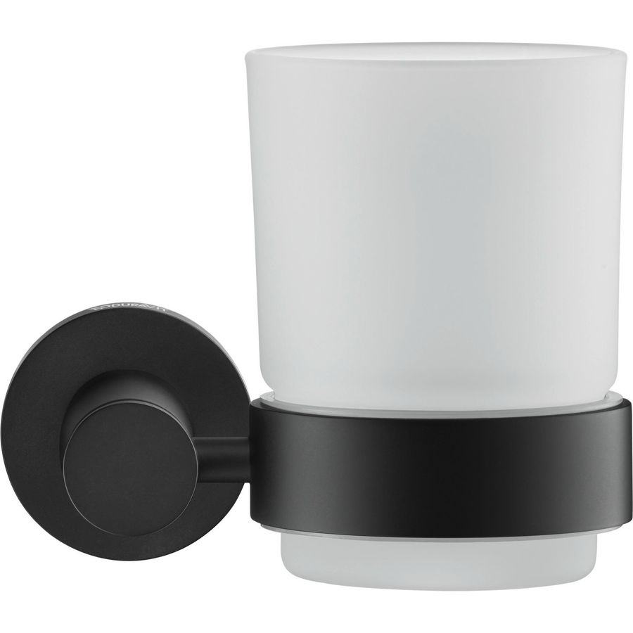 Glashouder zwart mat D-code 0099204600