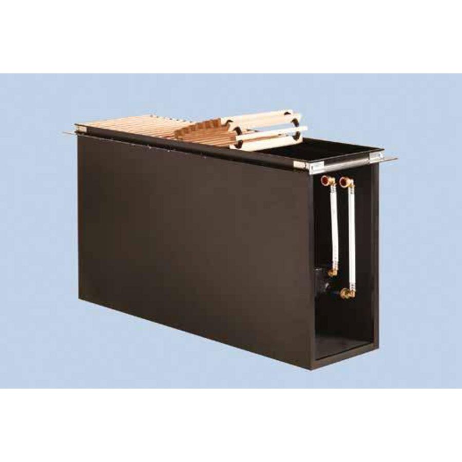 Convectorput Metro 2060x420mm beuk natuur R2,5 links 2843W