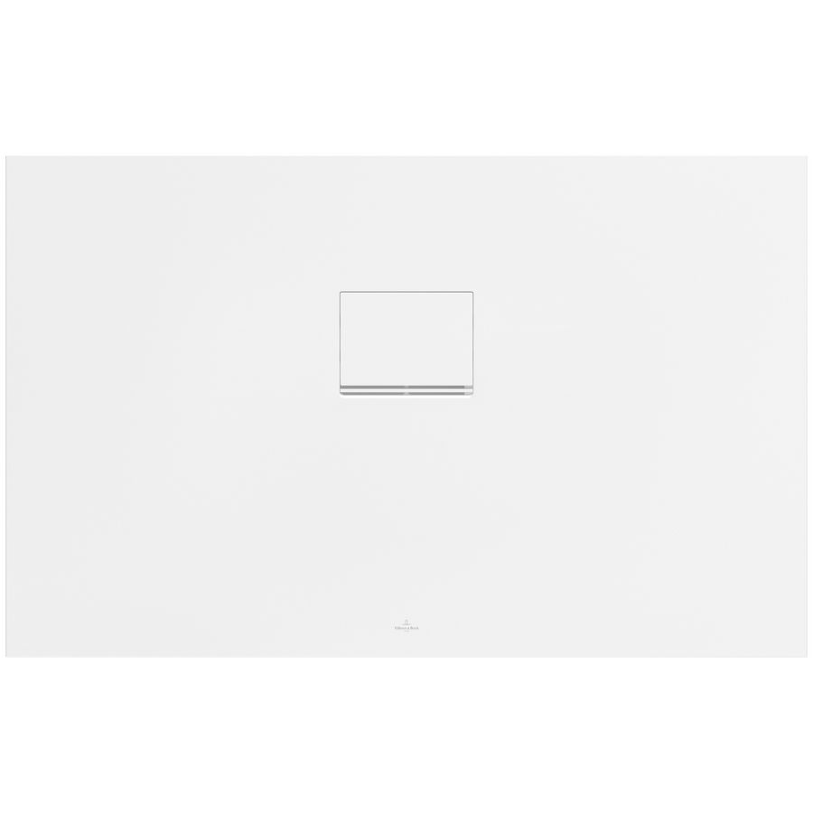 Douchebak Squaro Inf. lange zijde 1200x750mm Quaryl Sto.wit