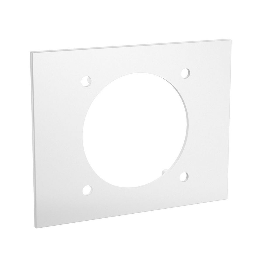 Afdekplaat SIGNA BASE 9010 CEE 120x95x10 polycarbonaat