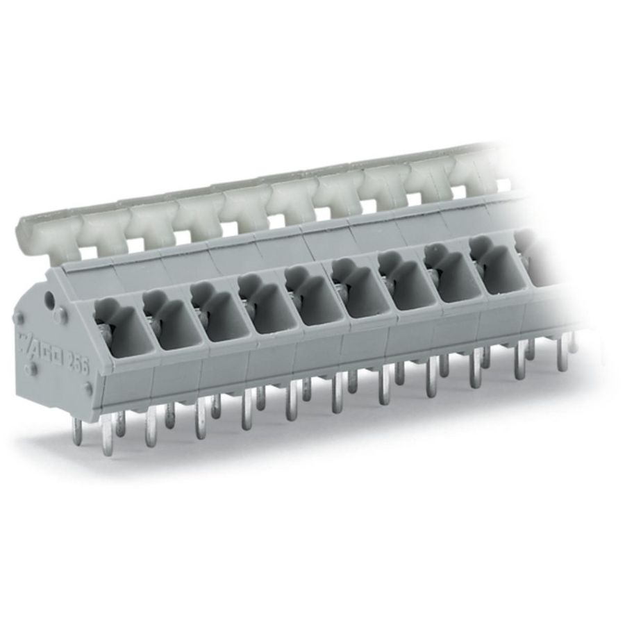 Printklem Drukknop 2,5mm² grijs 256-402/334-000 VVE=100