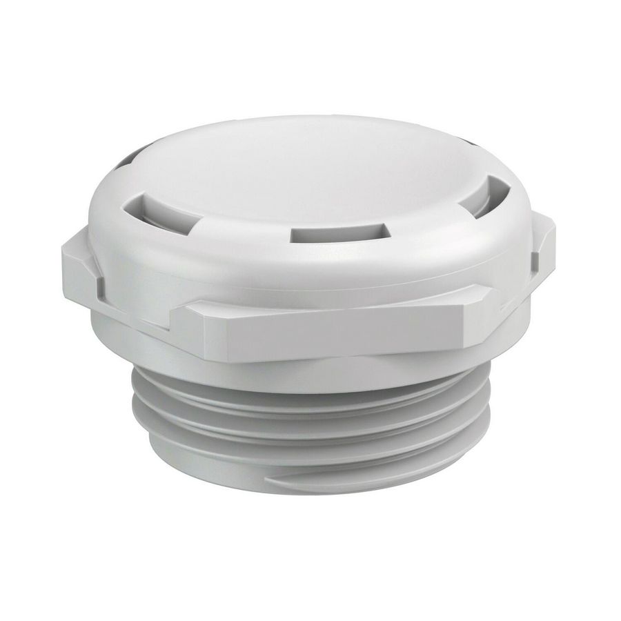 Drukcompensatie element M20x1,5 li.grijs RAL 7035