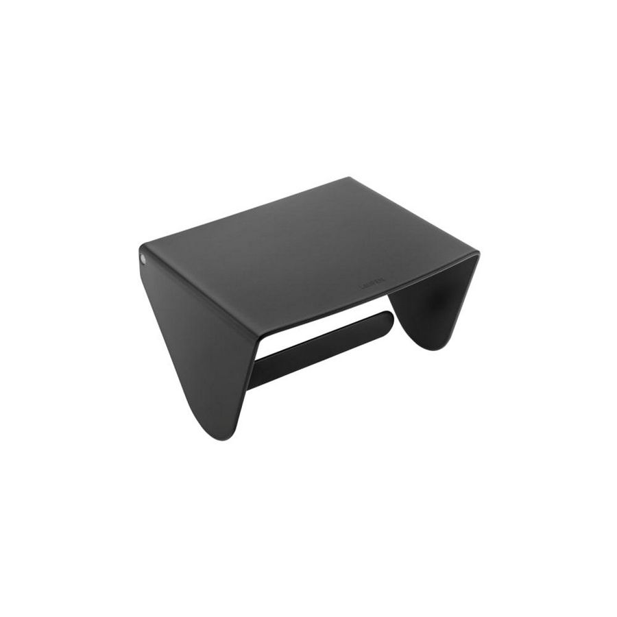 NIXIE TOILET PAPER HOLDER WITH COVER BLACK M