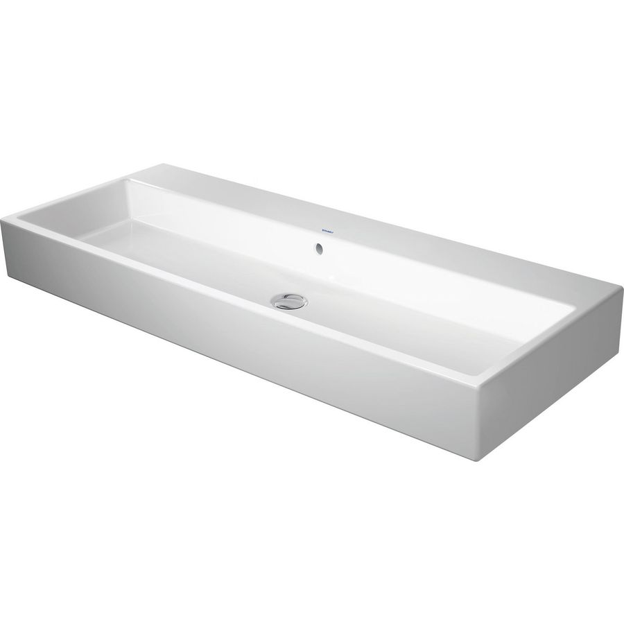 VERO AIR #235012 wastafel 1200mm wit zonder kraangat met overloop