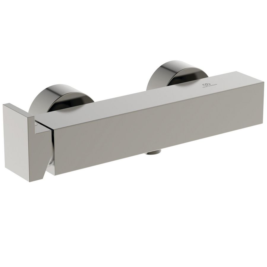 Douchemengkraan h.o.h. 150mm silver storm (rvs-look) Extra