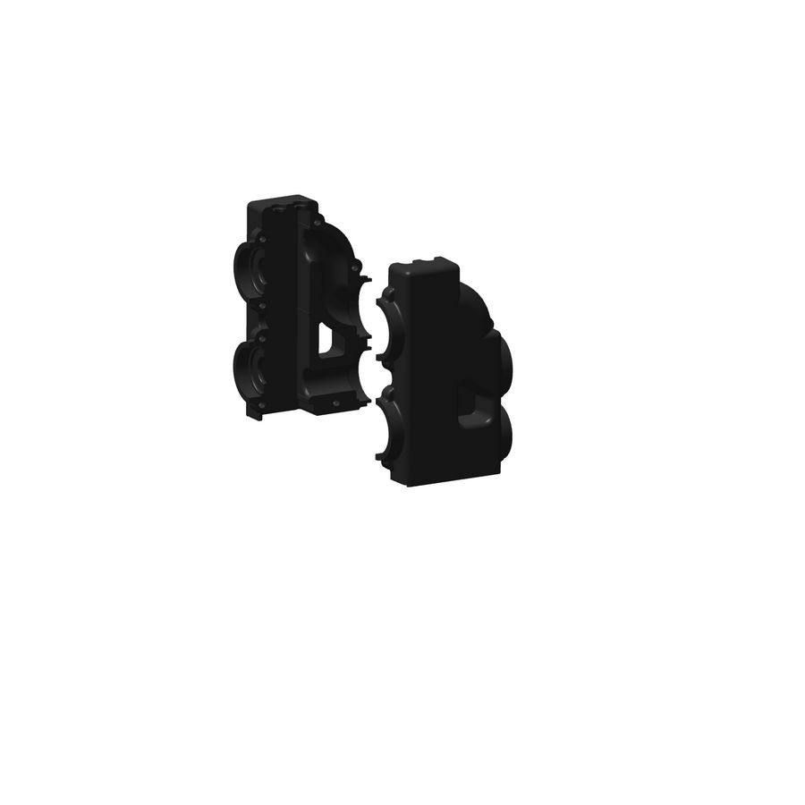 Isolatieset open verdeler DN100