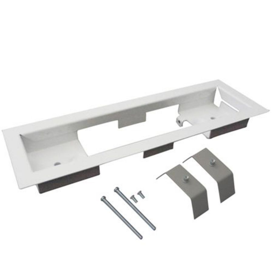 Inbouwframe CrystalWay 30m wit