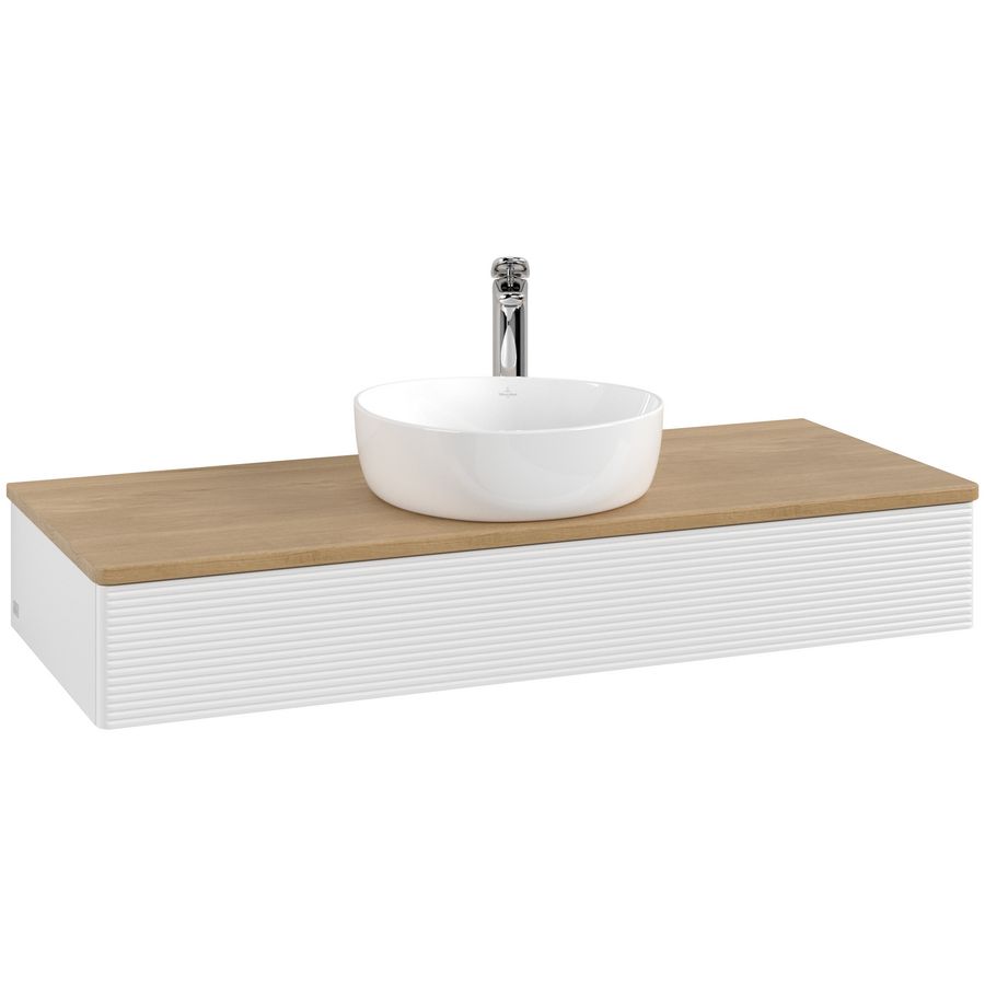 Wastafelonderkast Antao 1200x190x500mm G.White.L L10151GF