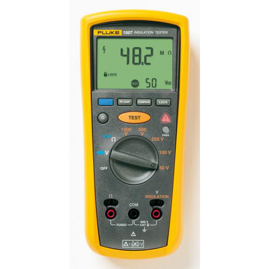 Isolatieweerstandsmeter testspanningen 50 100 250 500 1000V