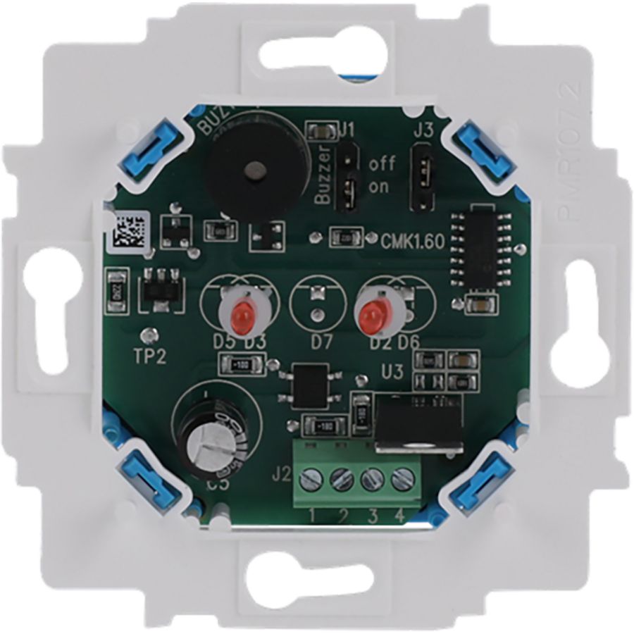 Inbouw Infoline signaalgeversok rode leds akoestisch alarm (1563 U-12)
