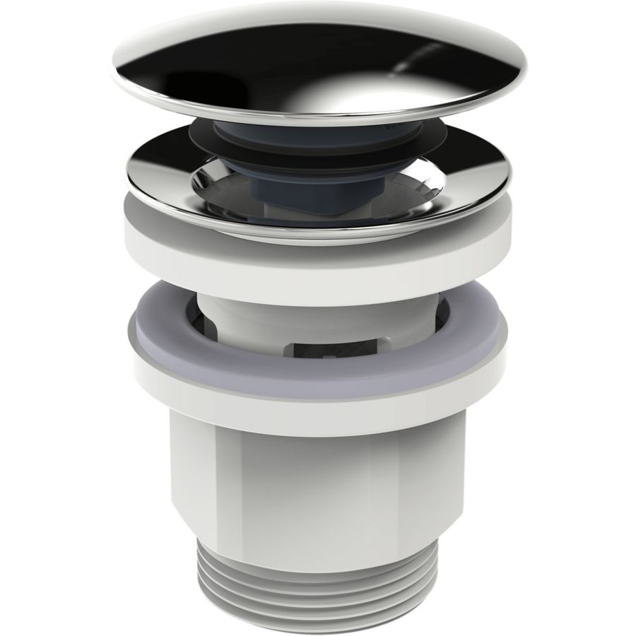 Afvoer "Pop up" zonder trekstangbediening HANSA