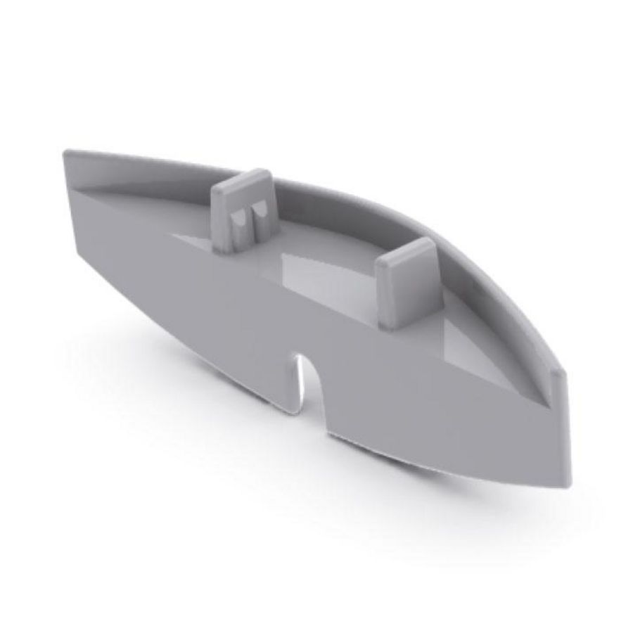 Eindkap vloer 35mm met schroefgat PVC 46290158