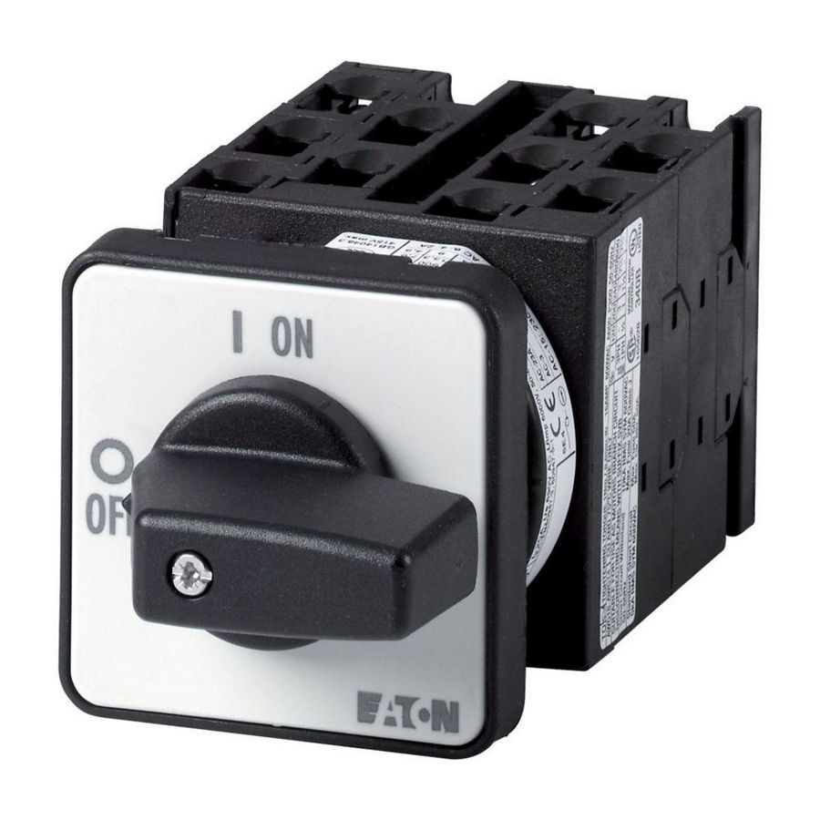 Omschakelaar 9 cont. 20A frontplaat:2-0-1 60gr. vast inbouw