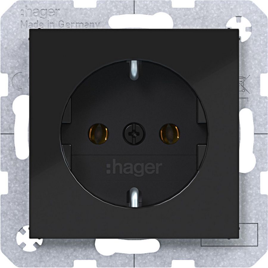 SCHUKO-wandcontactdoos schroef liftklemmen A.x/C.x nachtzwar