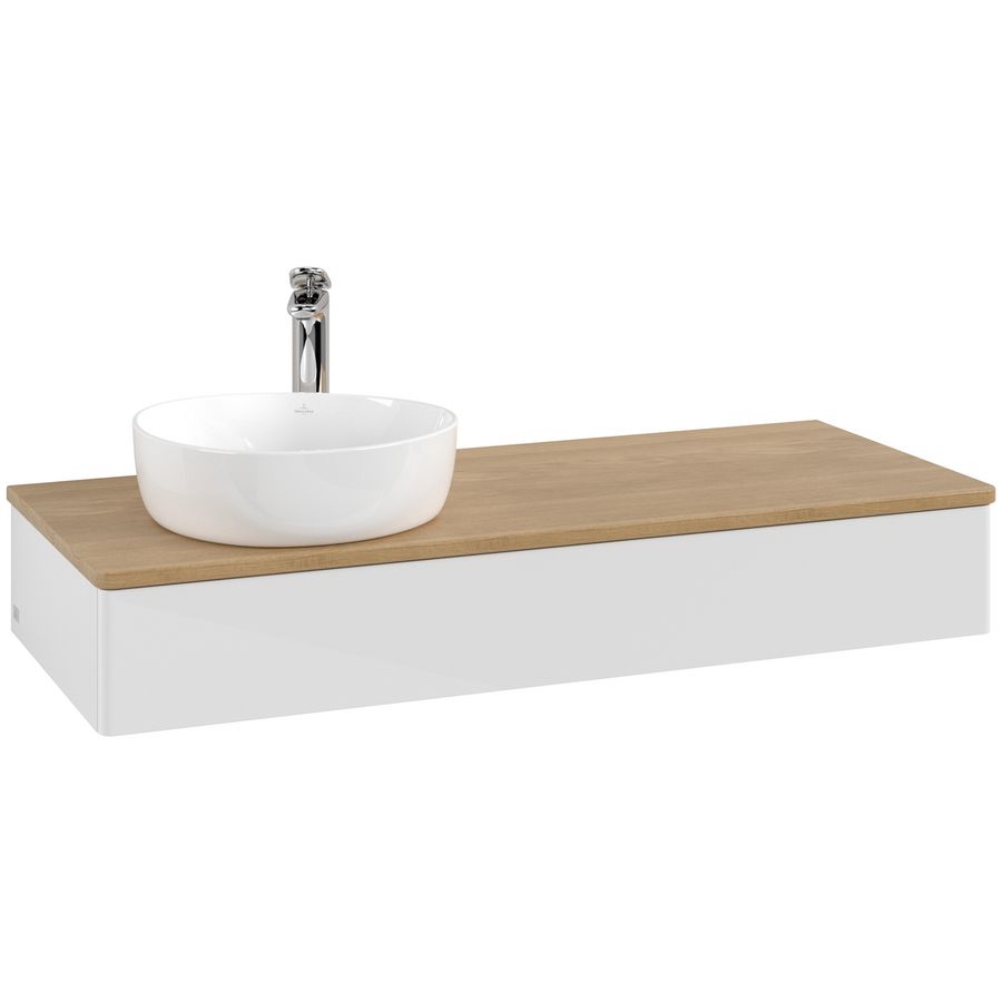 Wastafelonderkast Antao 1200x190x500mm G.White.L L11051GF